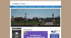 Desktop Screenshot of cobdentoday.com