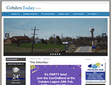 Tablet Screenshot of cobdentoday.com